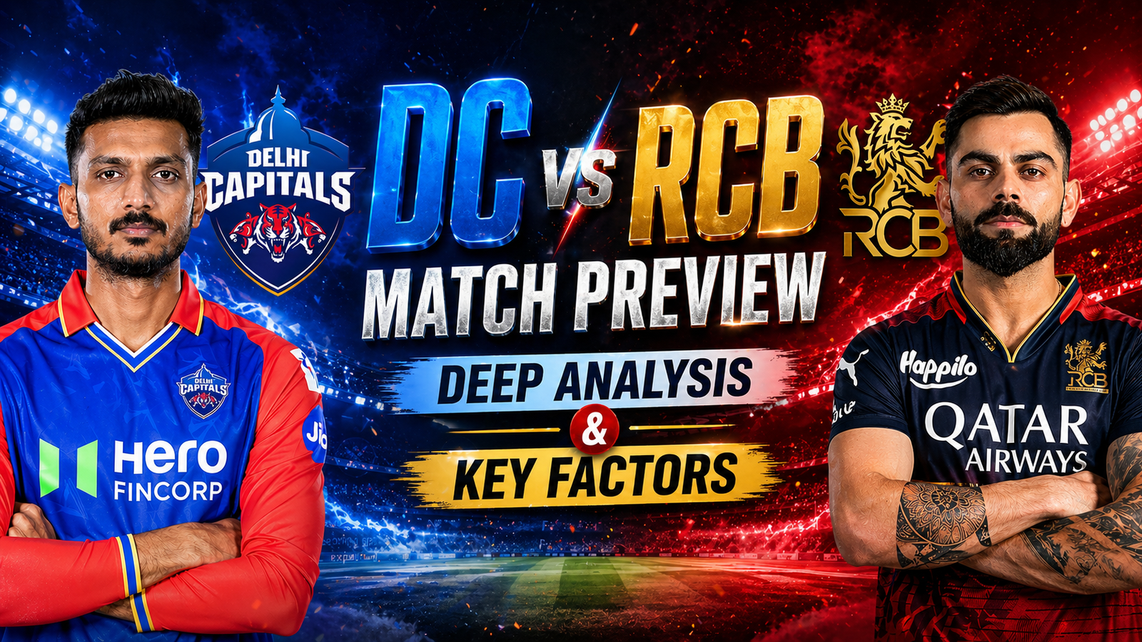 DC vs RCB